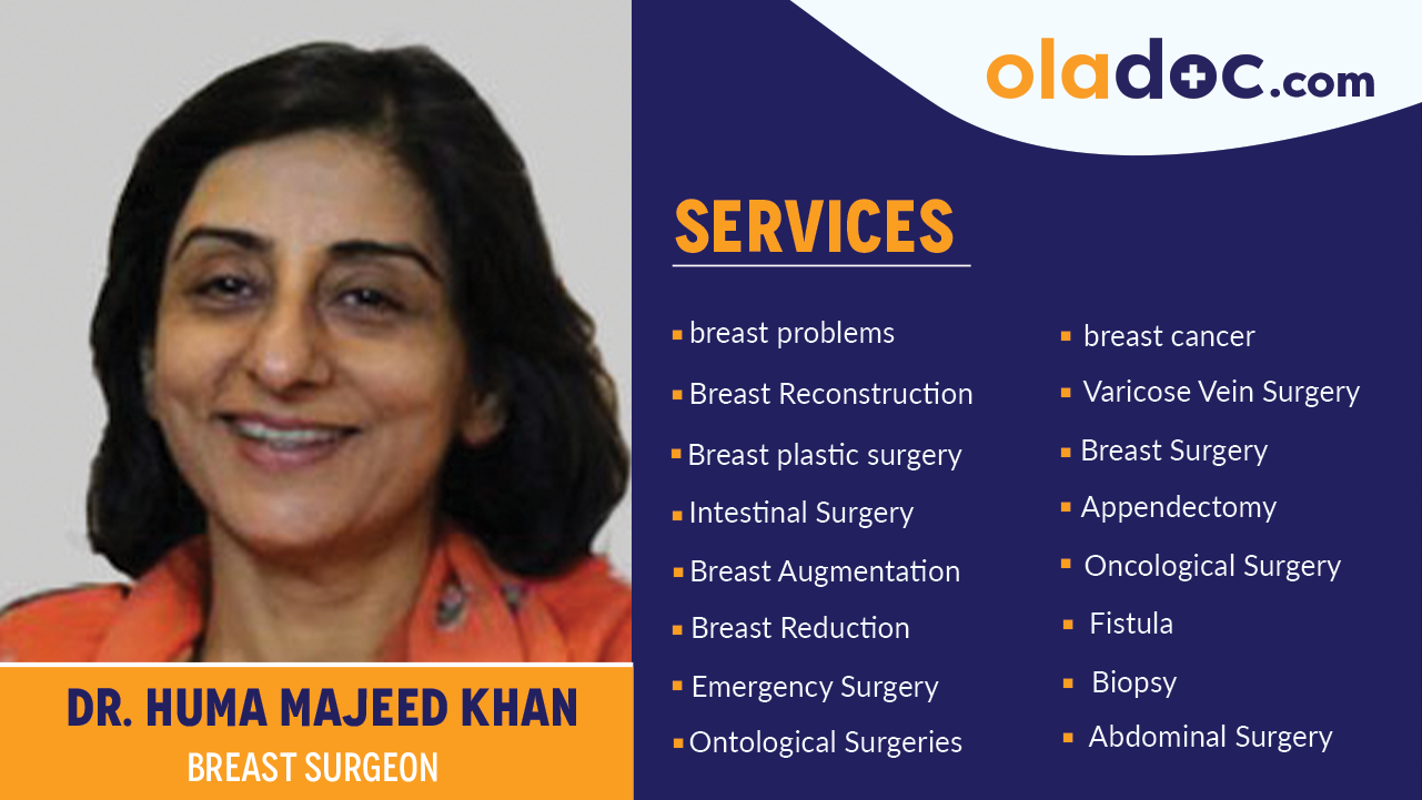 Services  provided by Dr. Huma Majeed Khan
